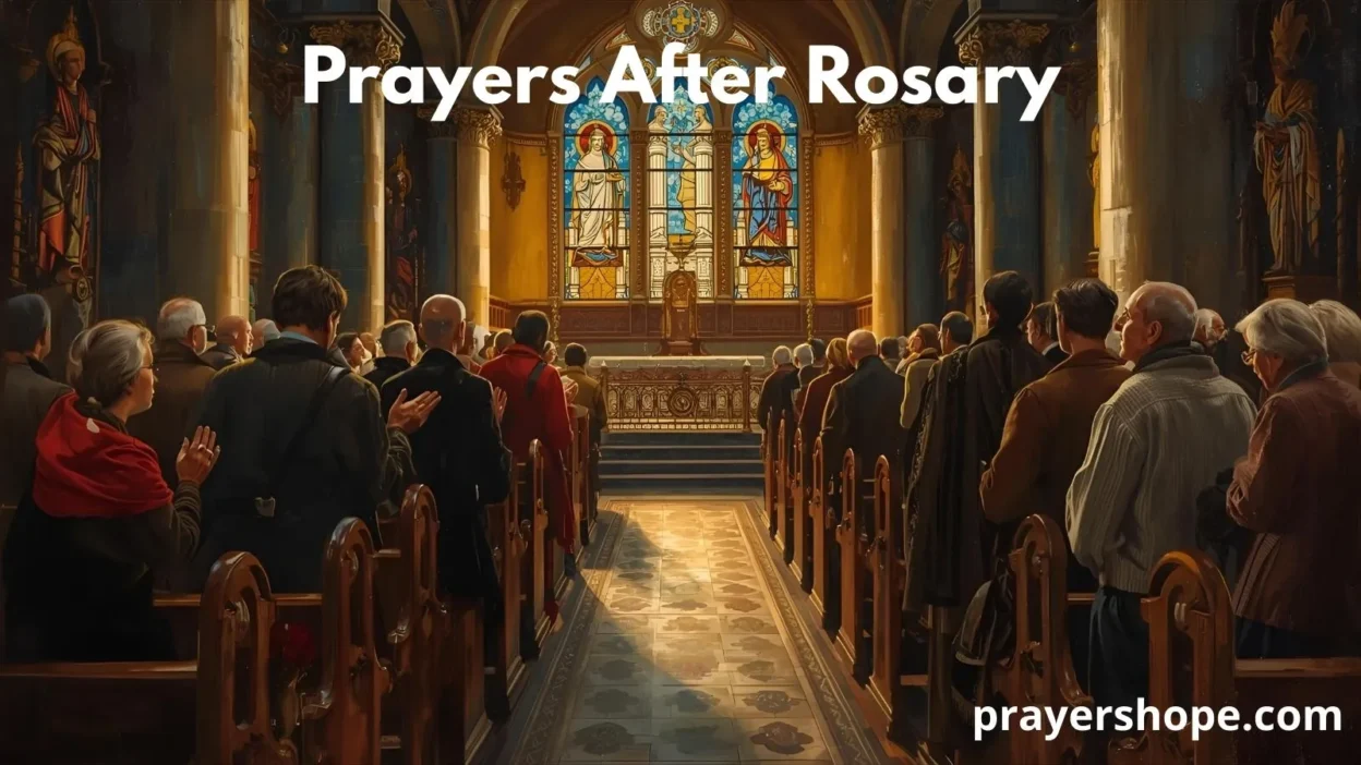Prayers After Rosary