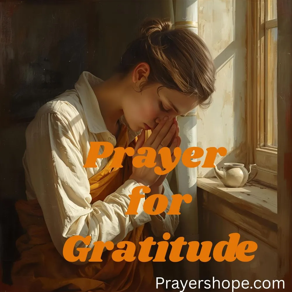 Midday Prayer for Gratitude