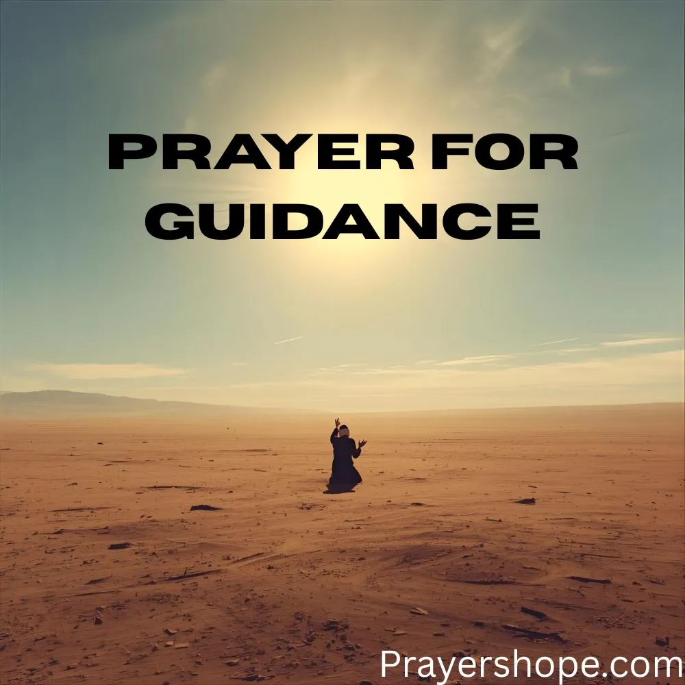Midday Prayer for Guidance