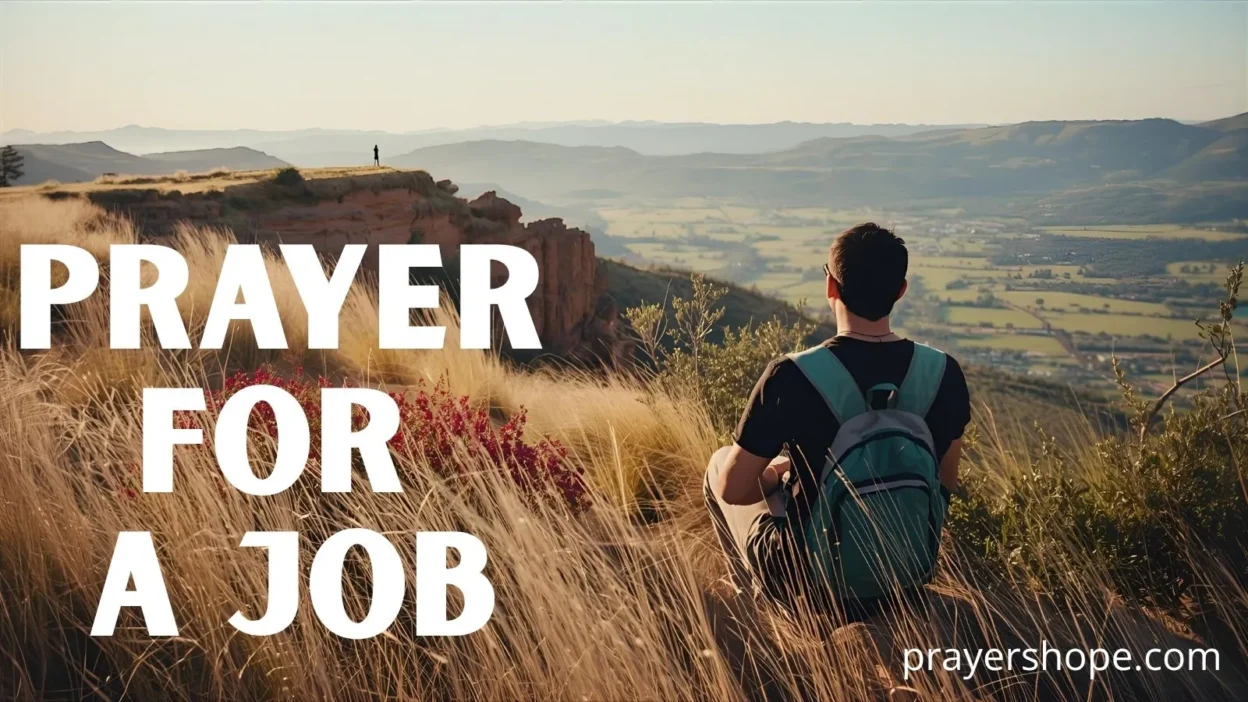 Prayer for a Job