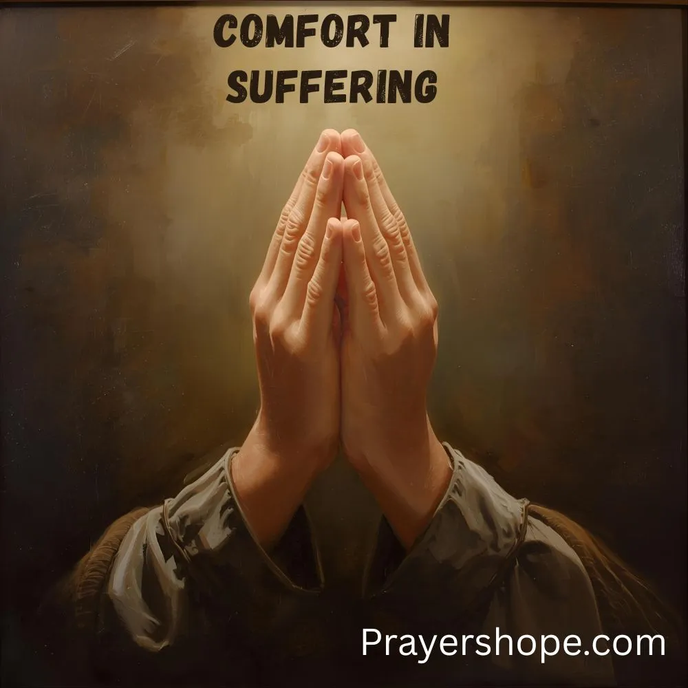 Prayer for Comfort in Suffering