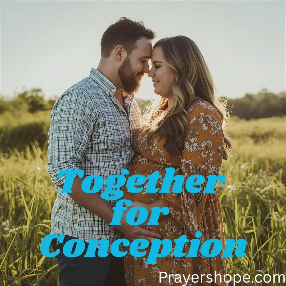 Prayer for Couples Praying Together for Conception