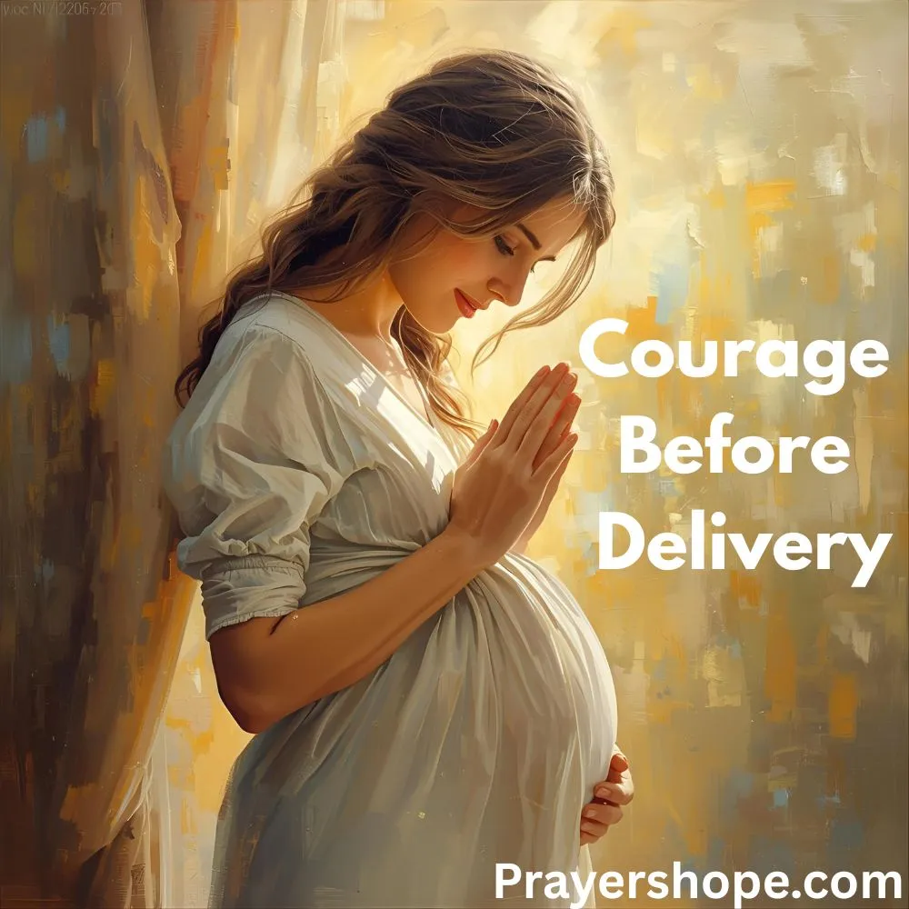 Prayer for Courage Before Delivery