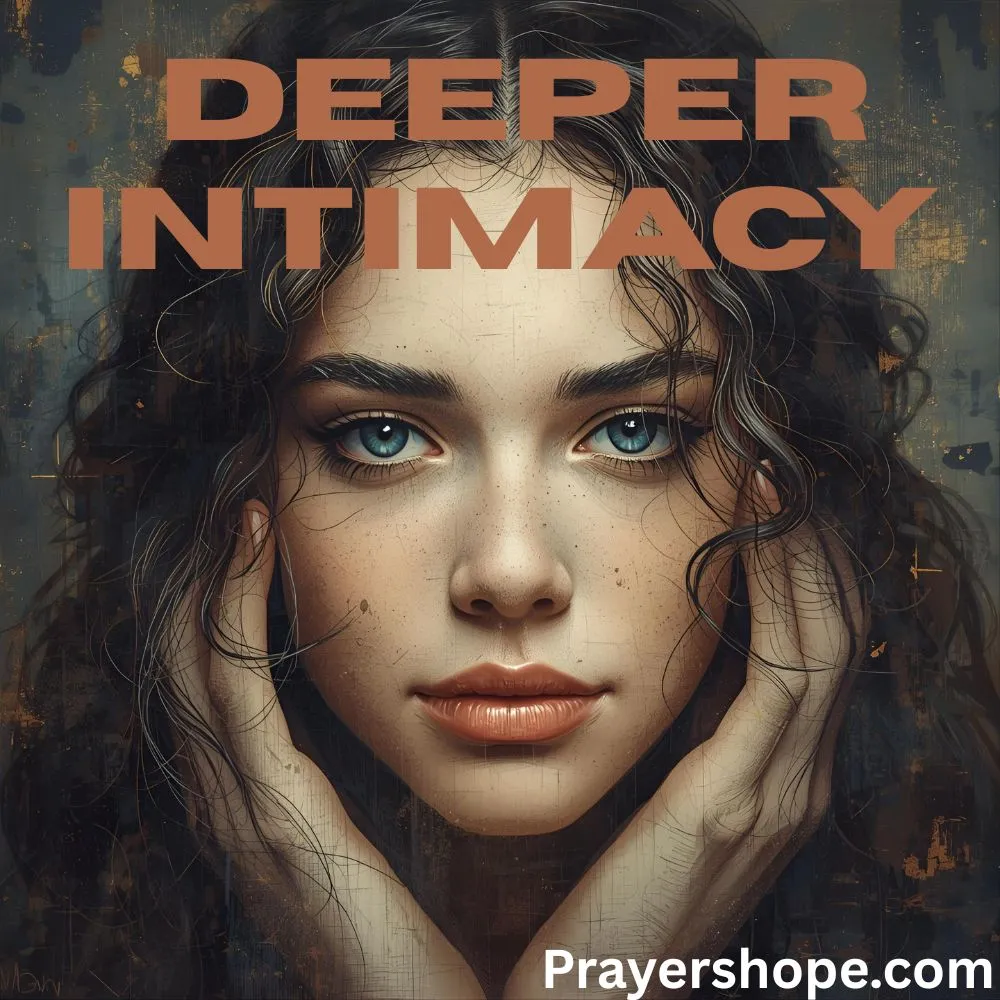 Prayer for Deeper Intimacy