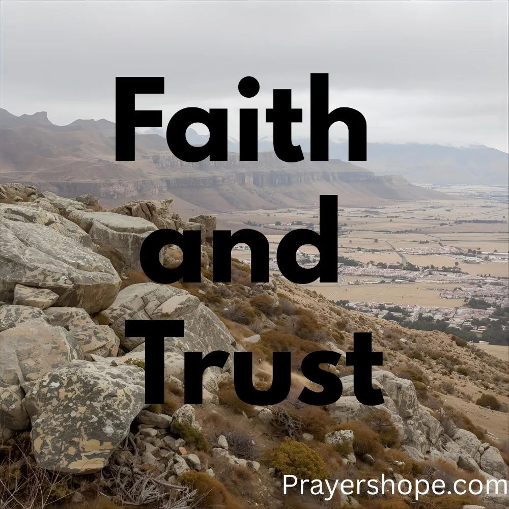 Prayer for Faith and Trust
