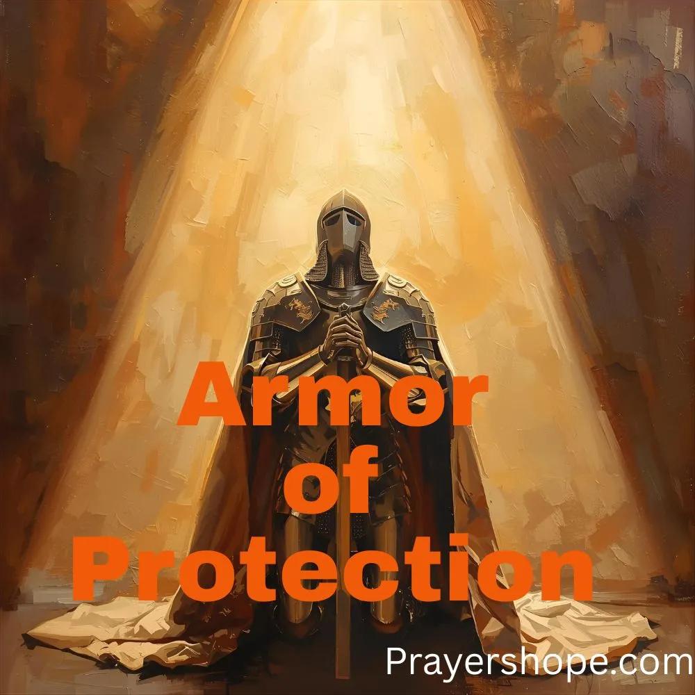 Prayer for God’s Armor of Protection