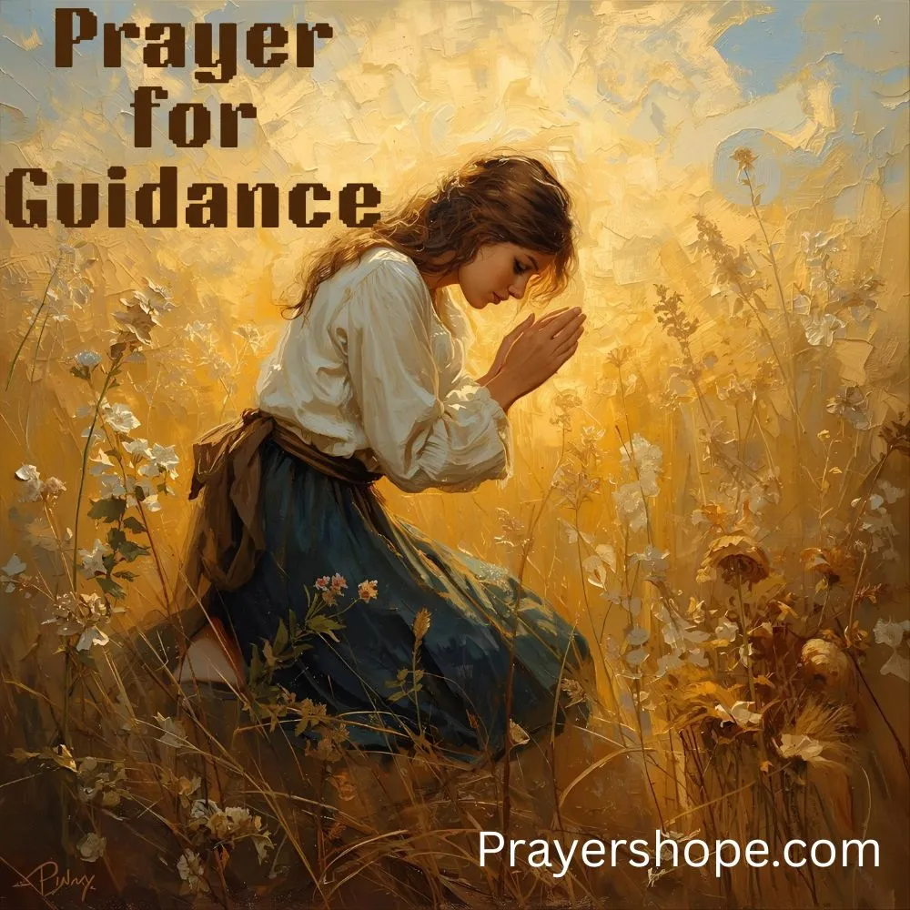 Prayer for Guidance