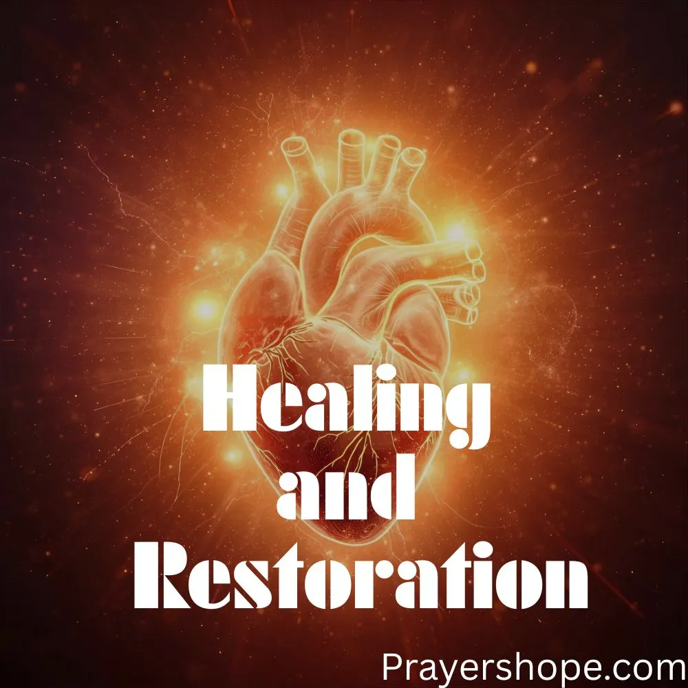 Prayer for Healing and Restoration