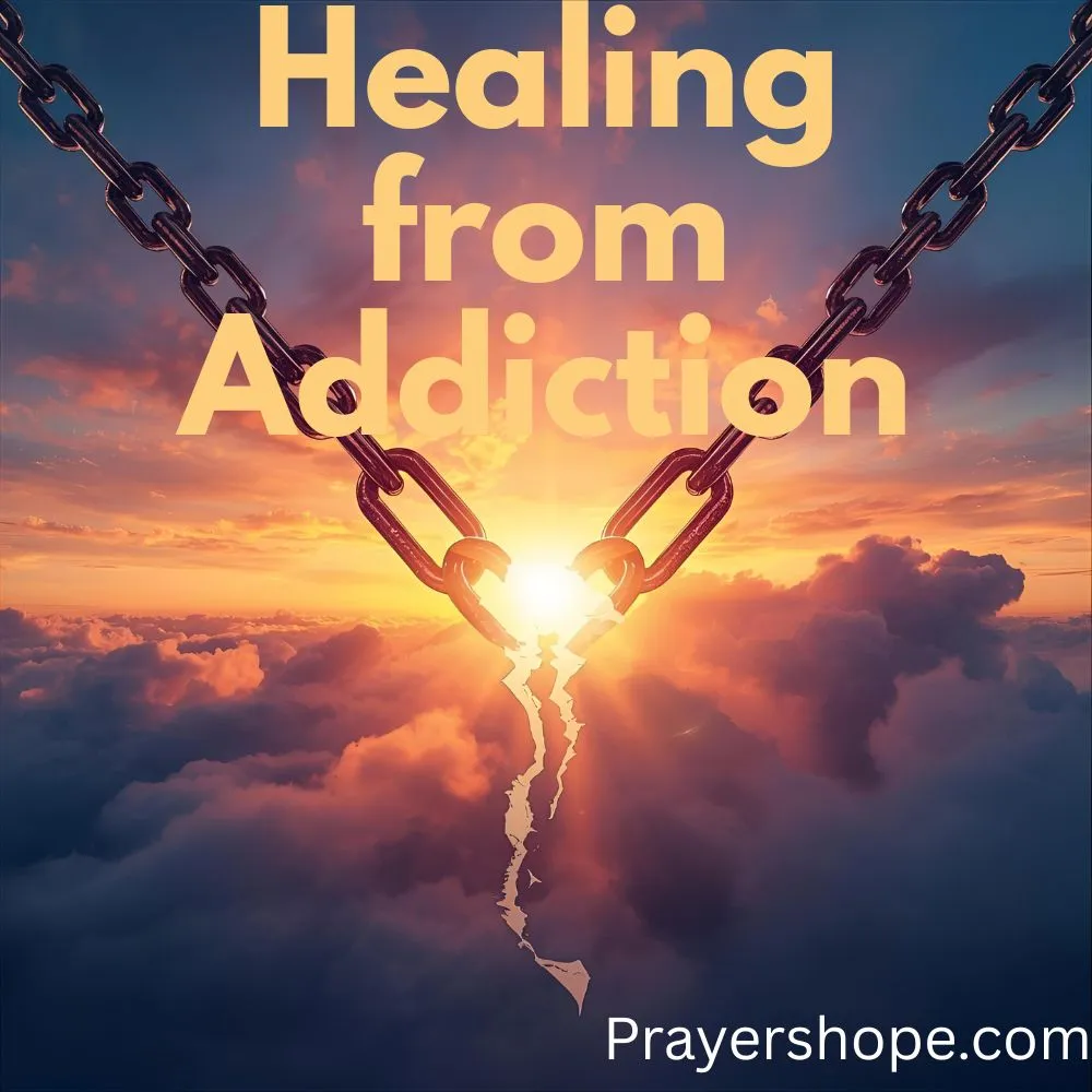 Prayer for Healing from Addiction