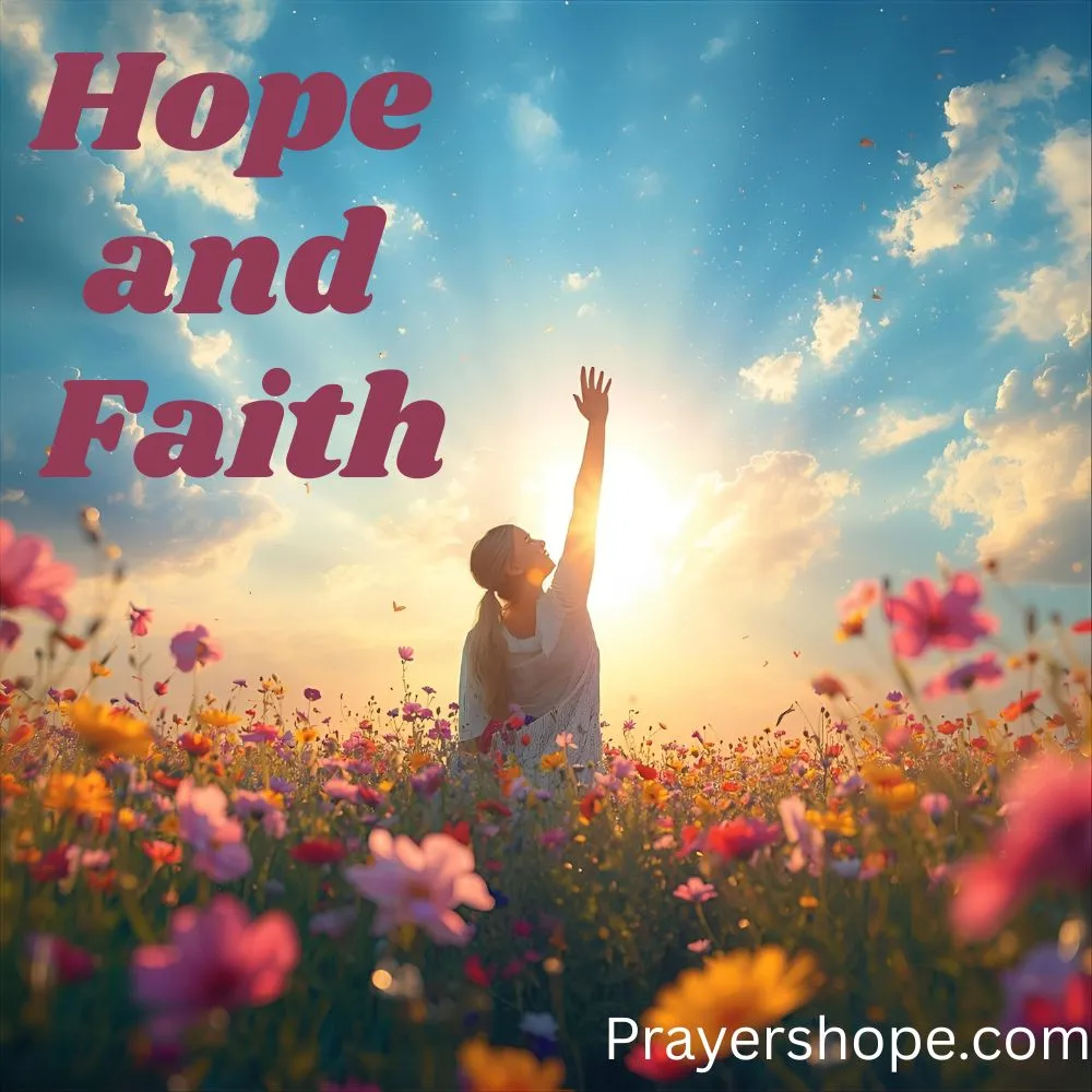 Prayer for Hope and Faith in the Future