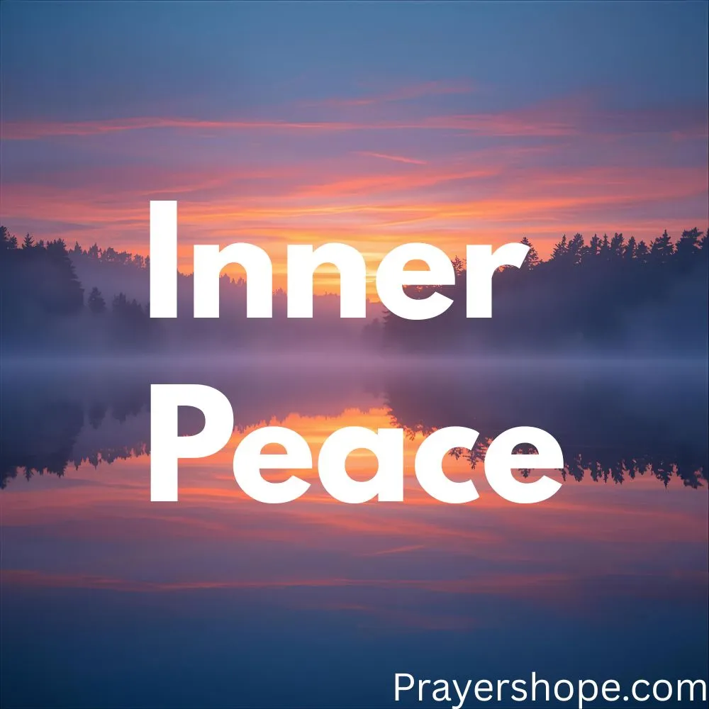 Prayer for Inner Peace