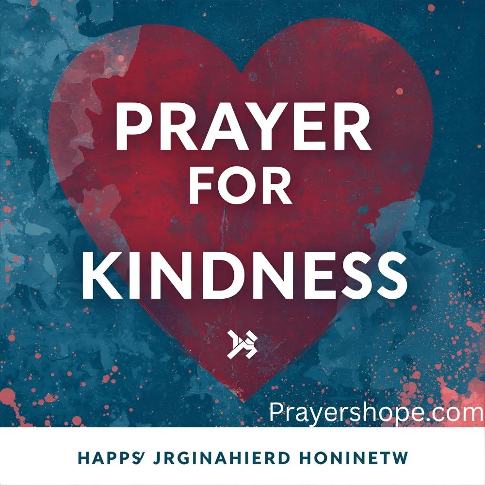 Prayer for Kindness