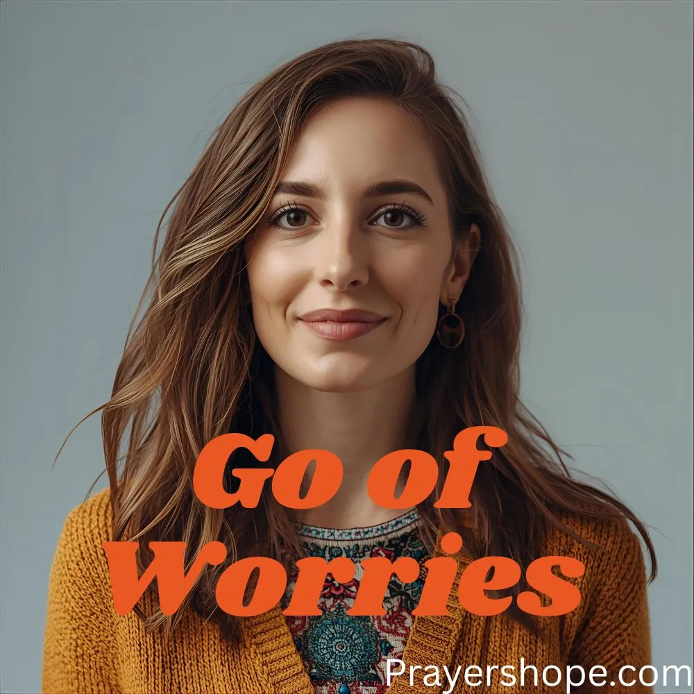 Prayer for Letting Go of Worries 