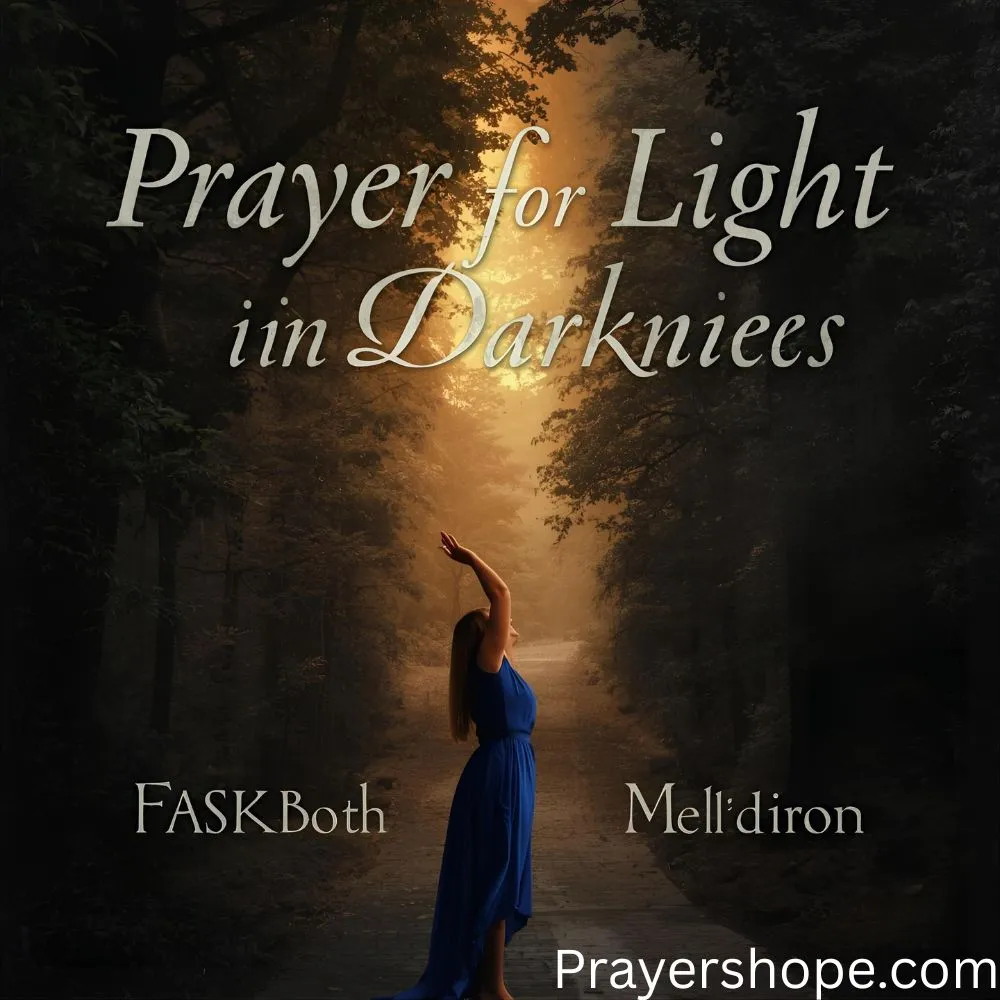 Prayer for Light in Darkness