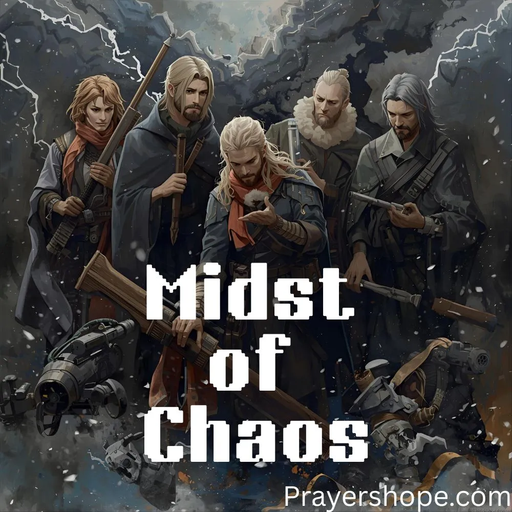 Prayer for Peace in the Midst of Chaos 