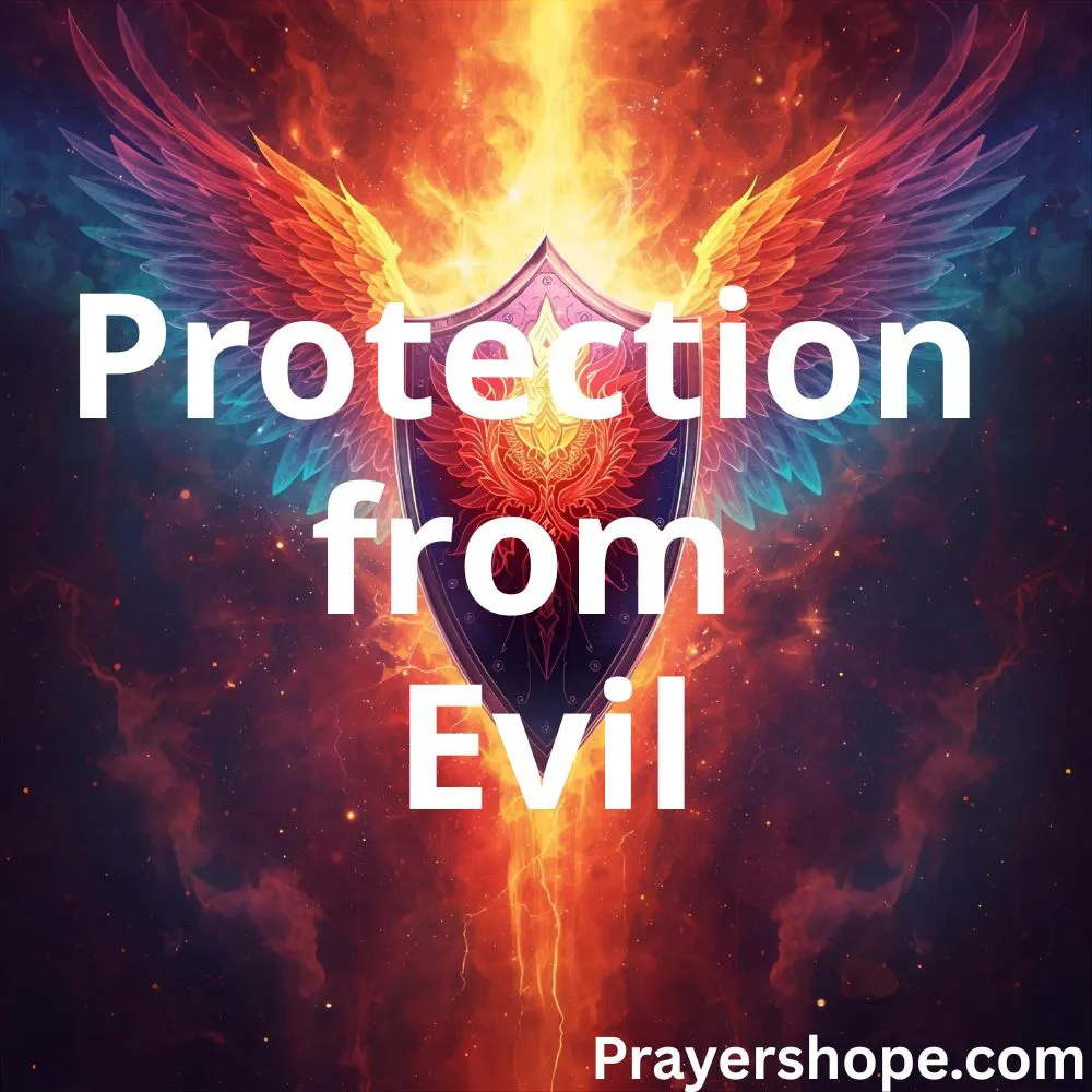 Prayer for Protection from Evil