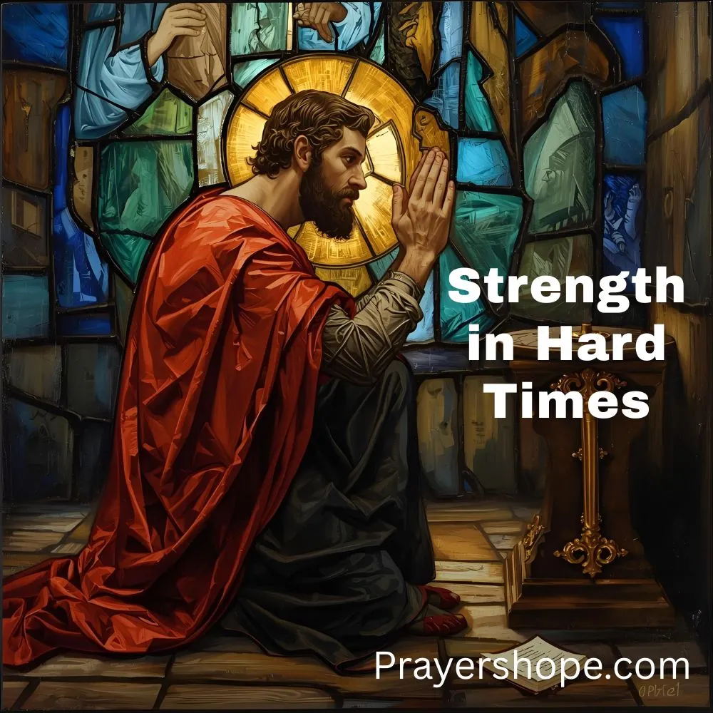 Prayer for Strength in Hard Times