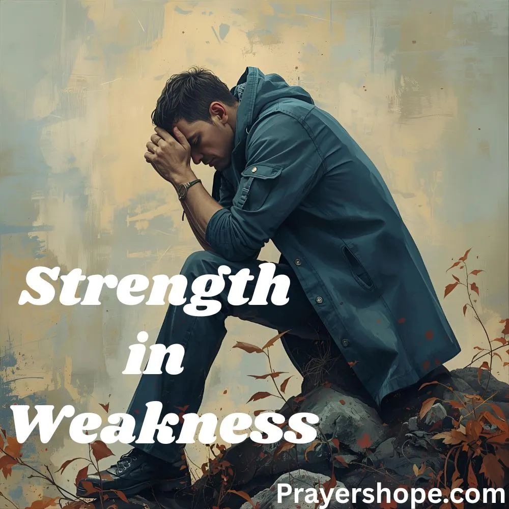 Prayer for Strength in Weakness
