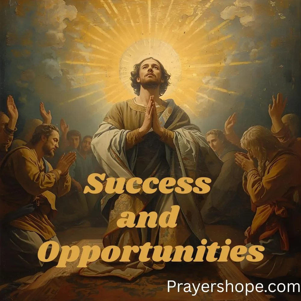 Prayer for Success and Opportunities