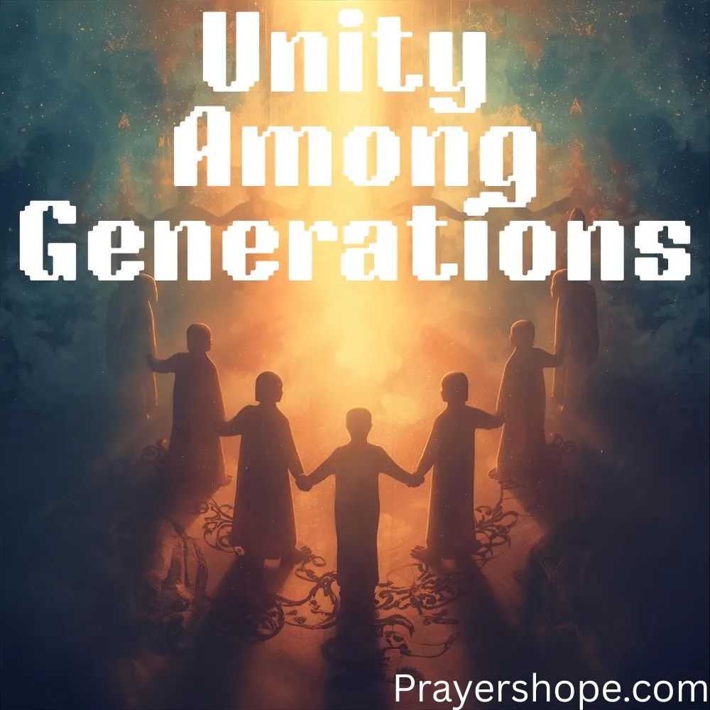  Prayer for Unity Among Generations