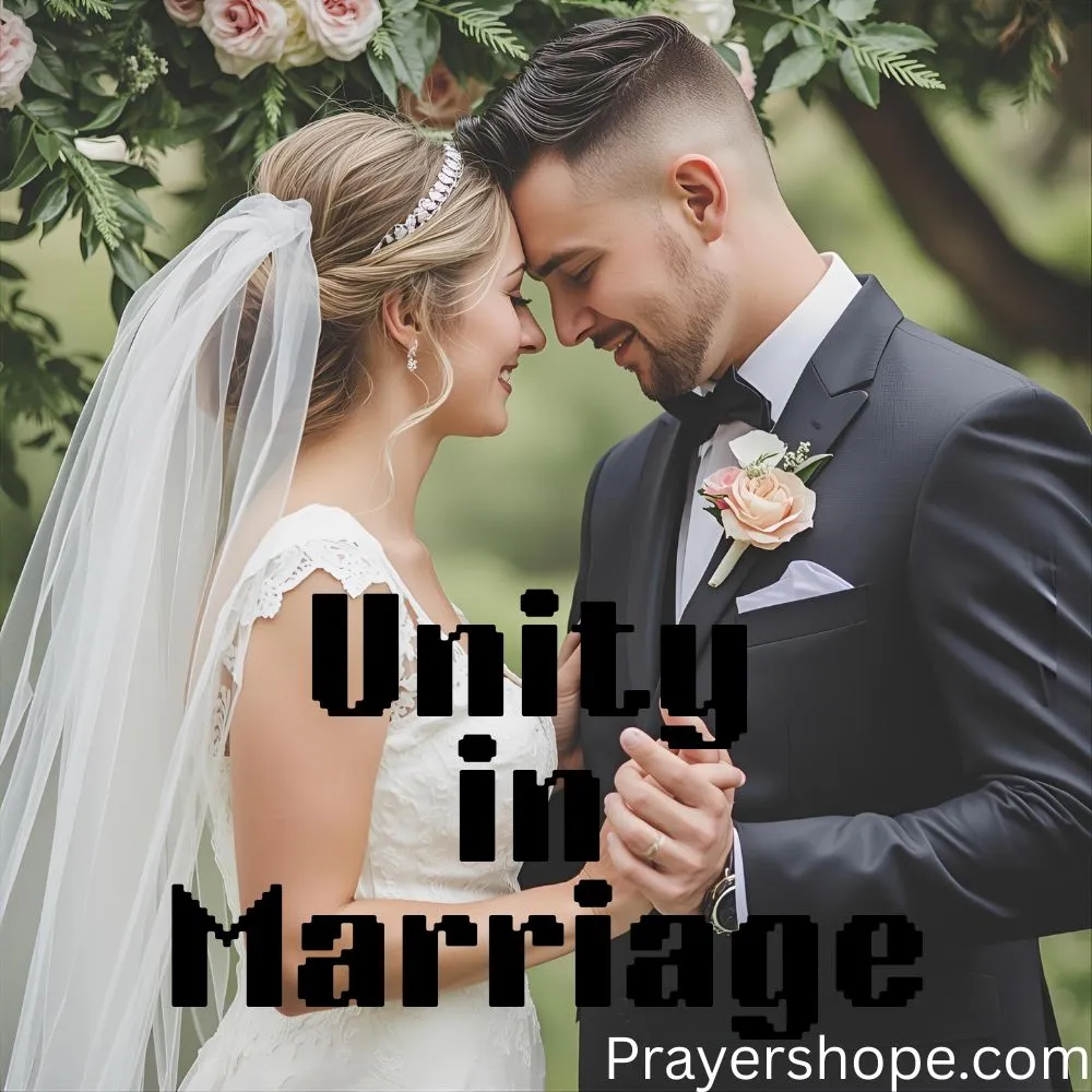 Prayer for Unity in Marriage