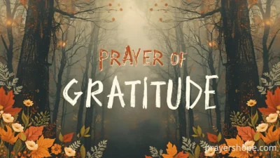 Prayer of Gratitude