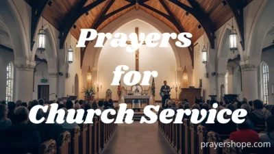 Prayers for Church Service