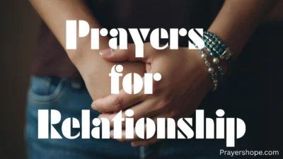 Prayers for Relationship