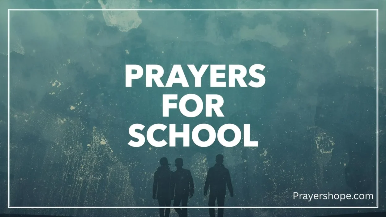 Prayers for School