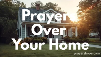 Prayers Over Your Home