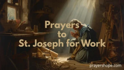 Prayers to St. Joseph for Work