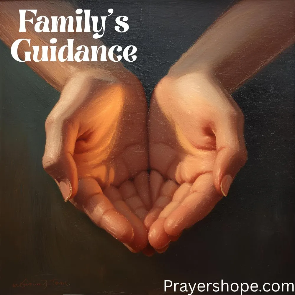 Short Prayer for My Family’s Guidance