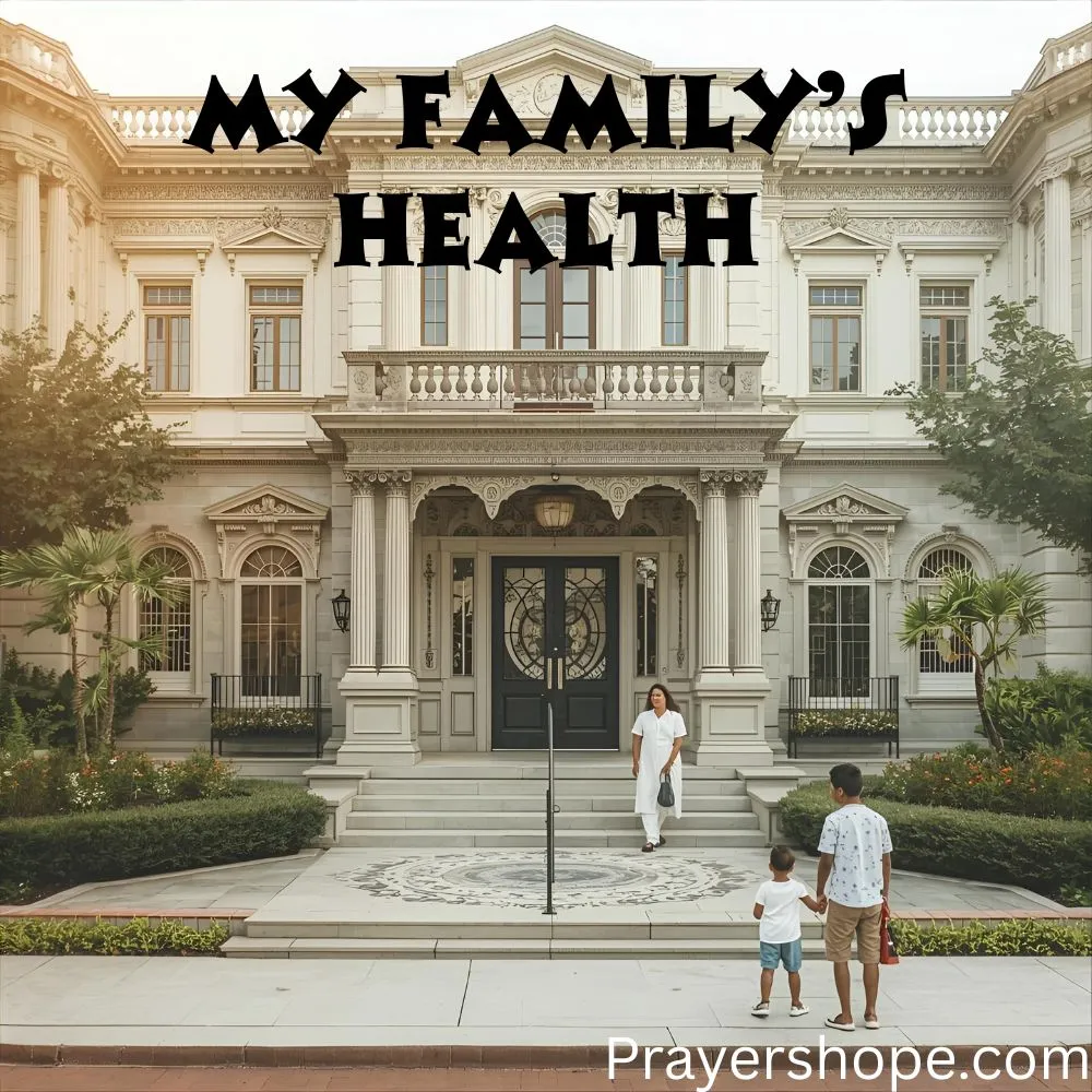 Short Prayer for My Family’s Health