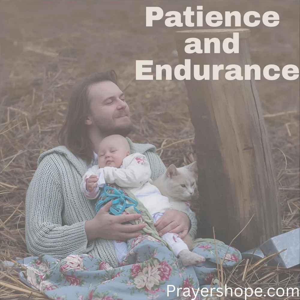 Work Prayer for Patience and Endurance