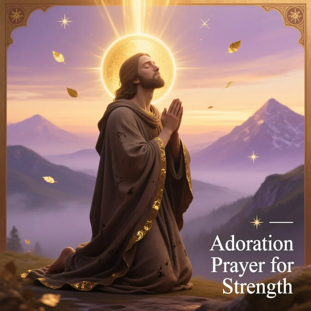 Adoration Prayer for Strength