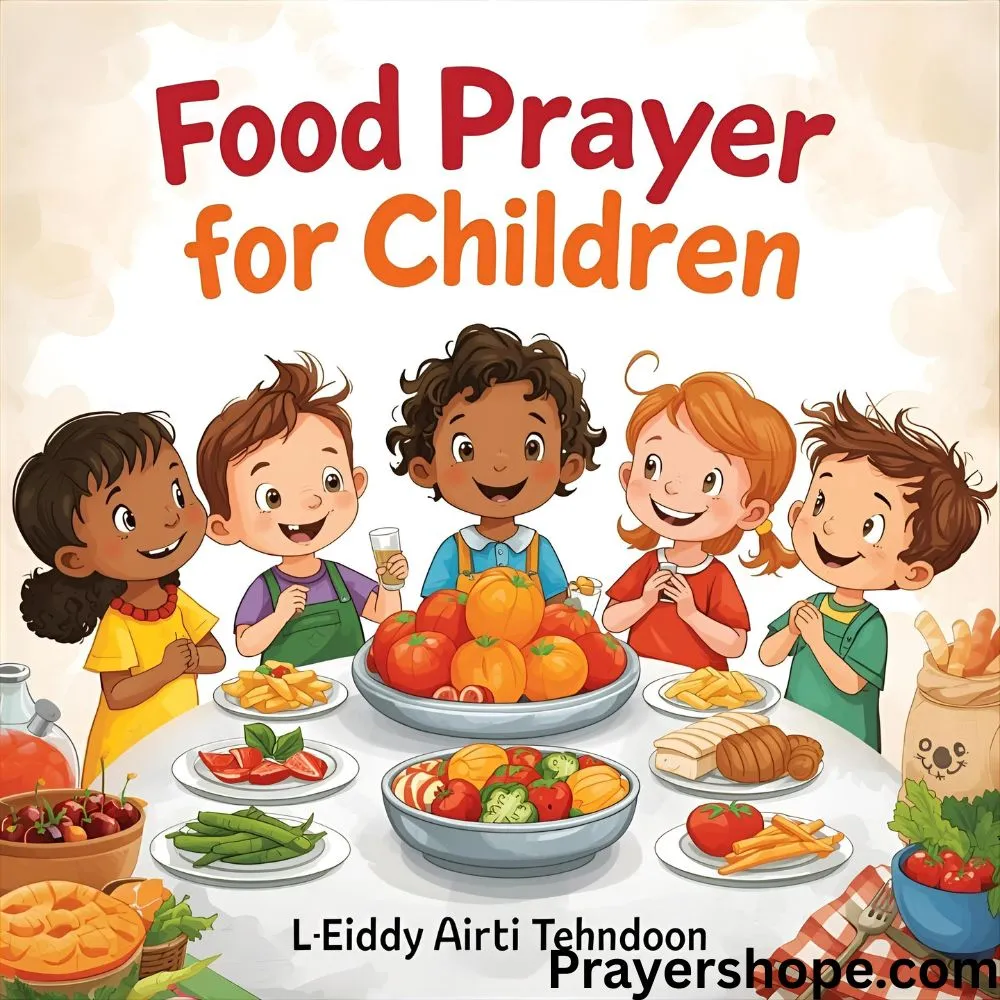 Food Prayer for Children