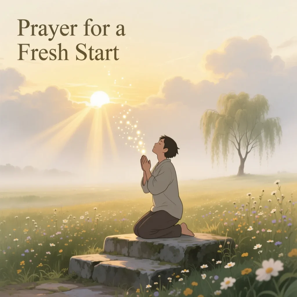 Prayer for a Fresh Start and New Beginnings