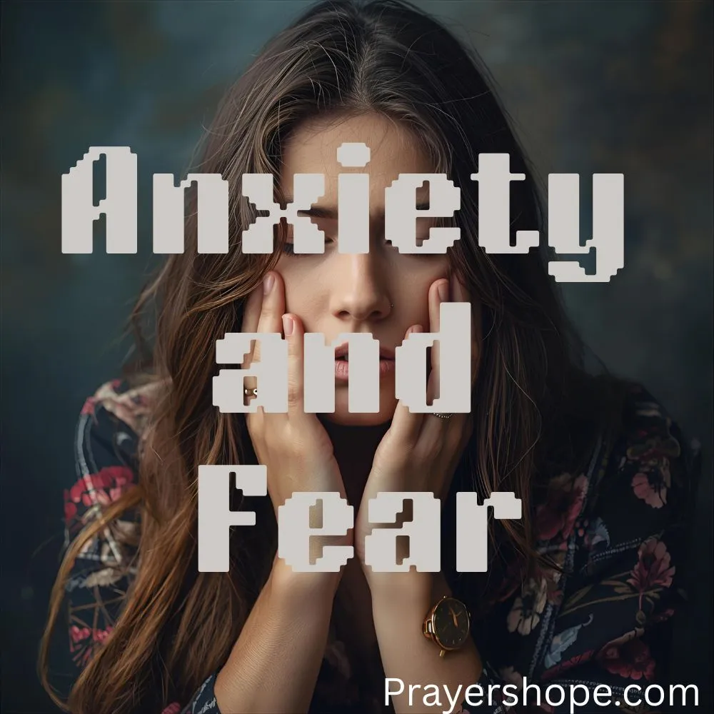 Prayer for Anxiety and Fear