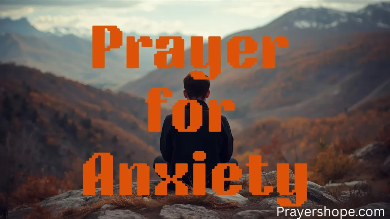 Prayer for Anxiety