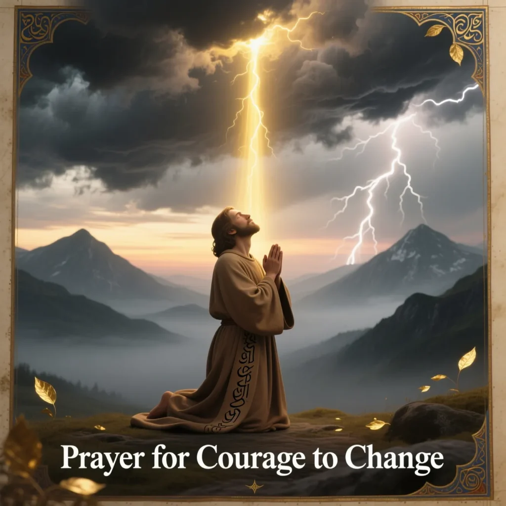 Prayer for Courage to Change