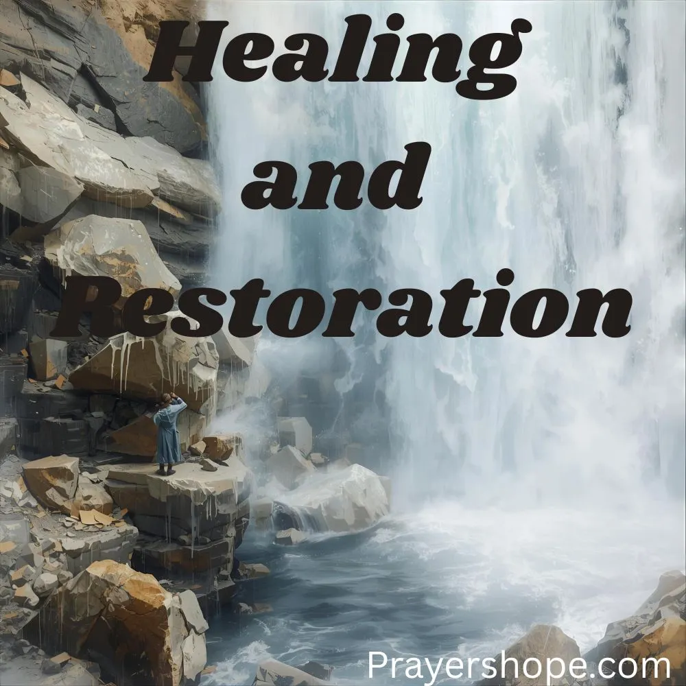 Prayer for Healing and Restoration
