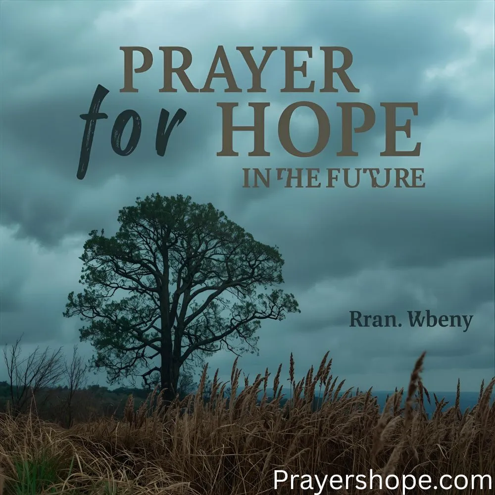 Prayer for Hope in the Future