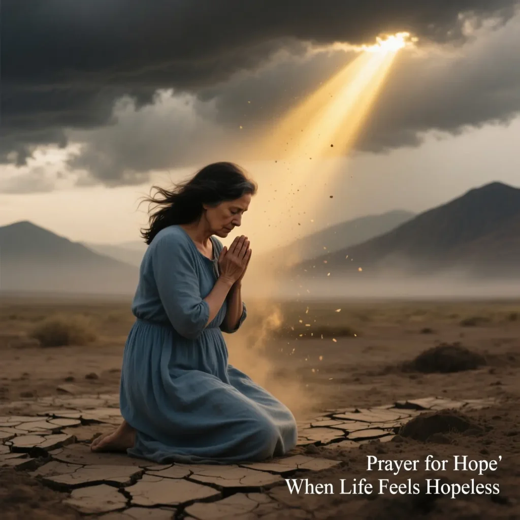 Prayer for Hope When Life Feels Hopeless