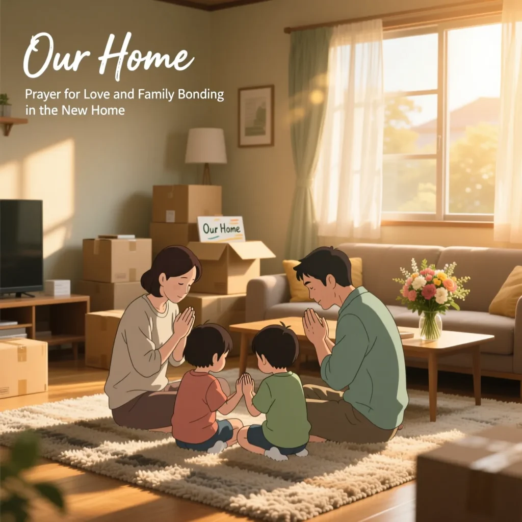 Prayer for Love and Family Bonding in the New Home