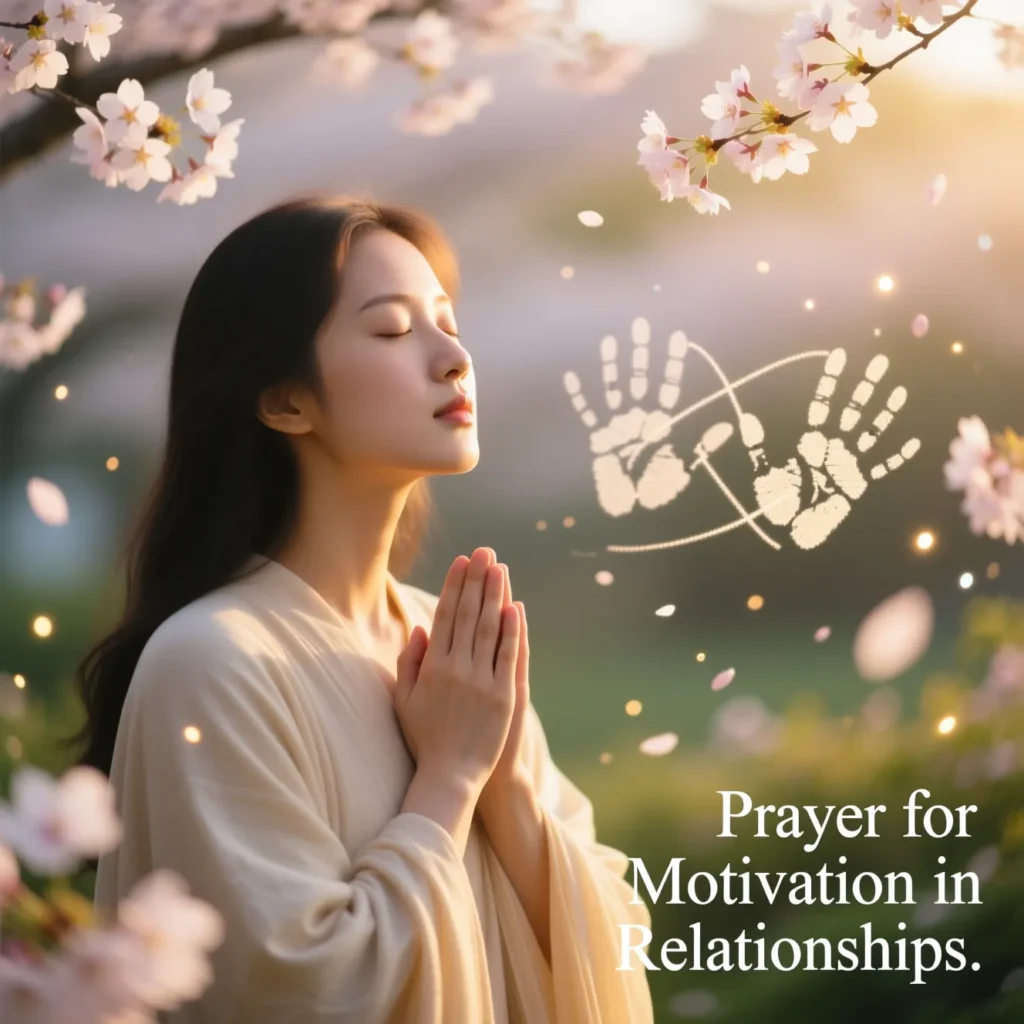 Prayer for Motivation in Relationships