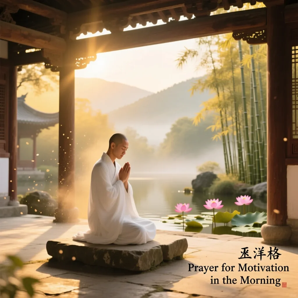 Prayer for Motivation in the Morning