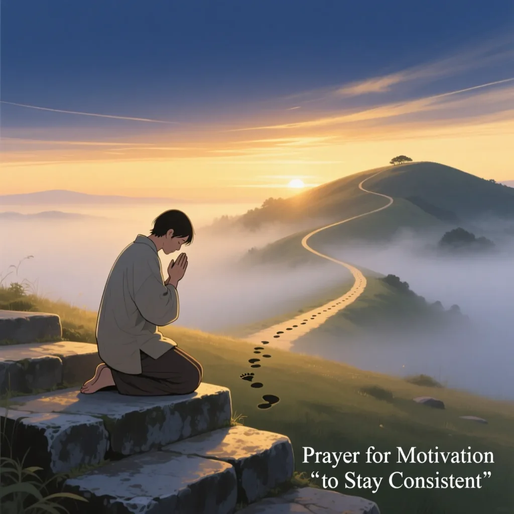Prayer for Motivation to Stay Consistent