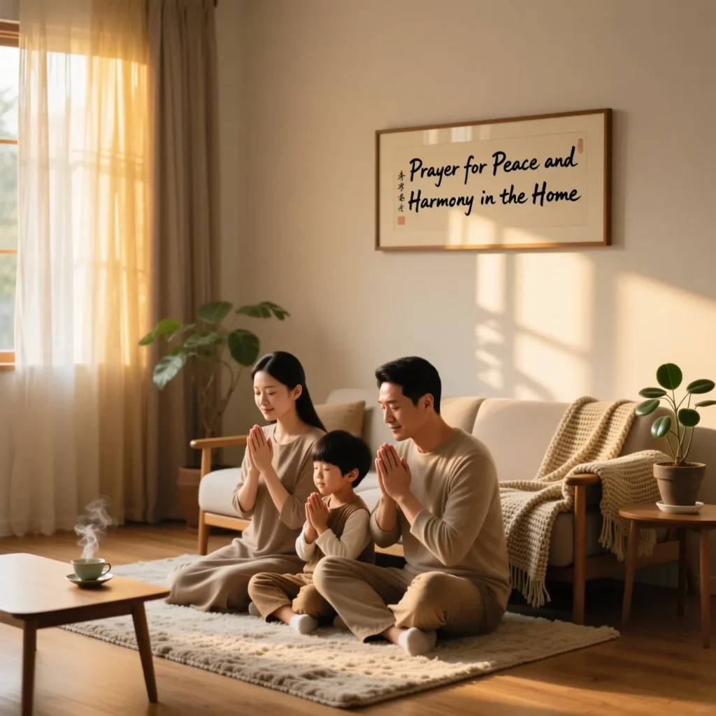 Prayer for Peace and Harmony in the Home
