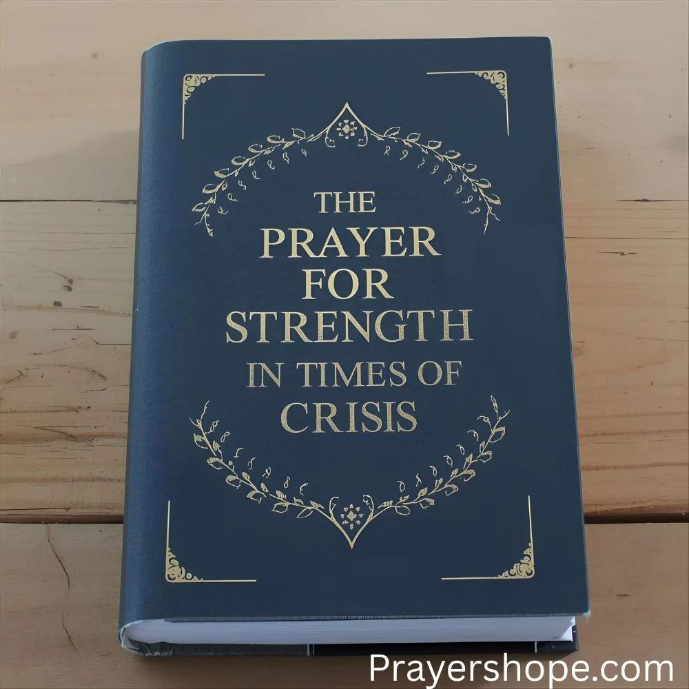 Prayer for Strength in Times of Crisis