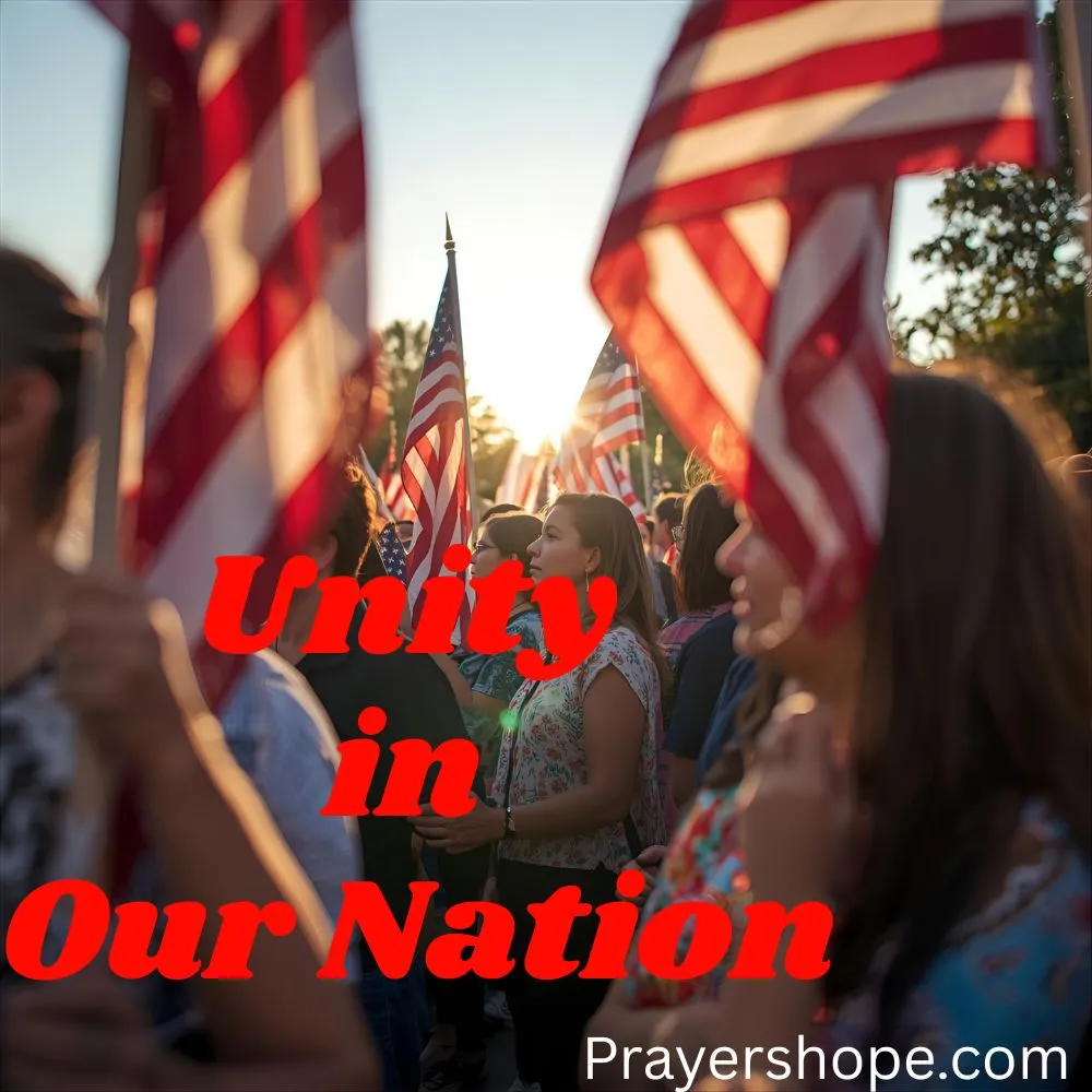 Prayer for Unity in Our Nation